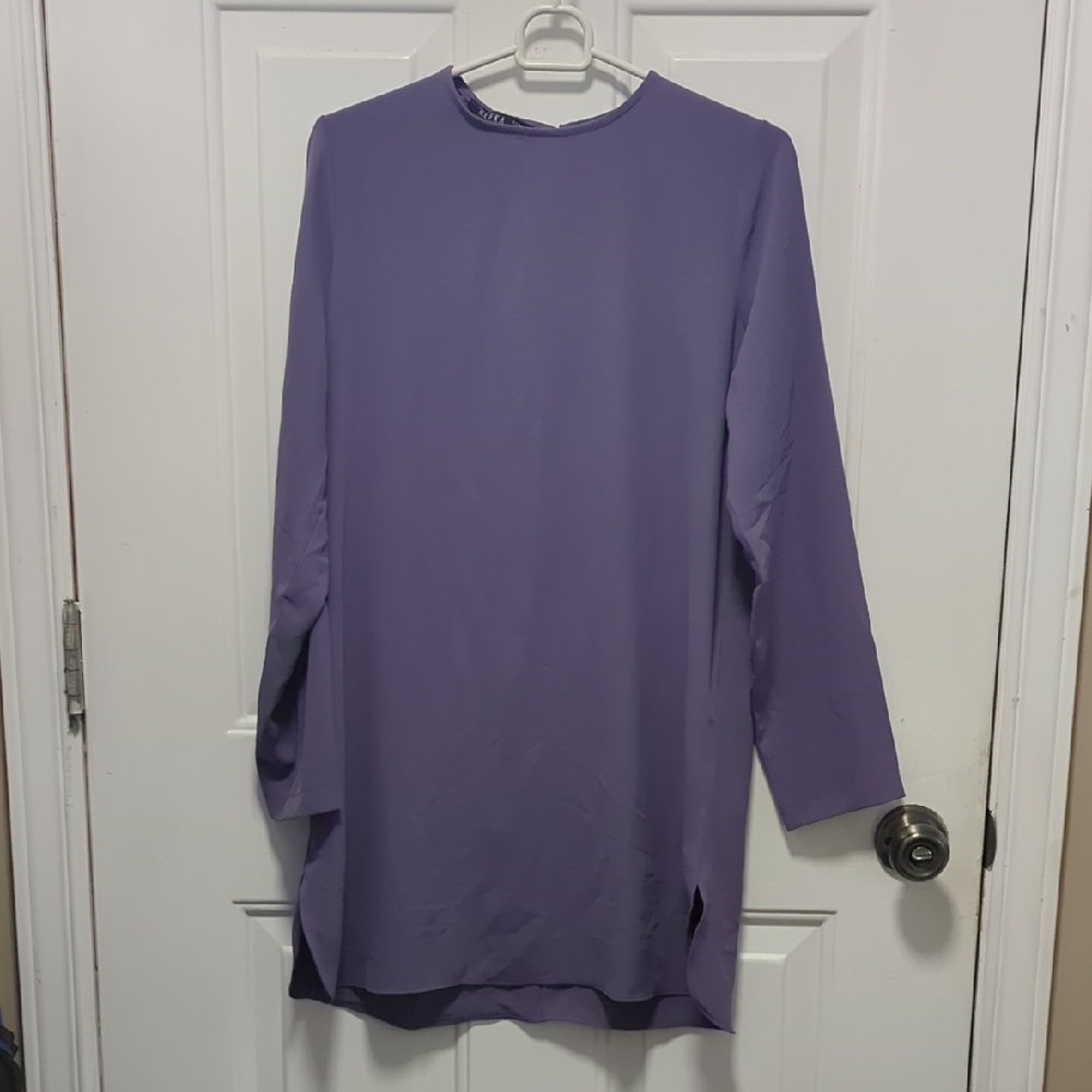 Chic Purple Mini Dress